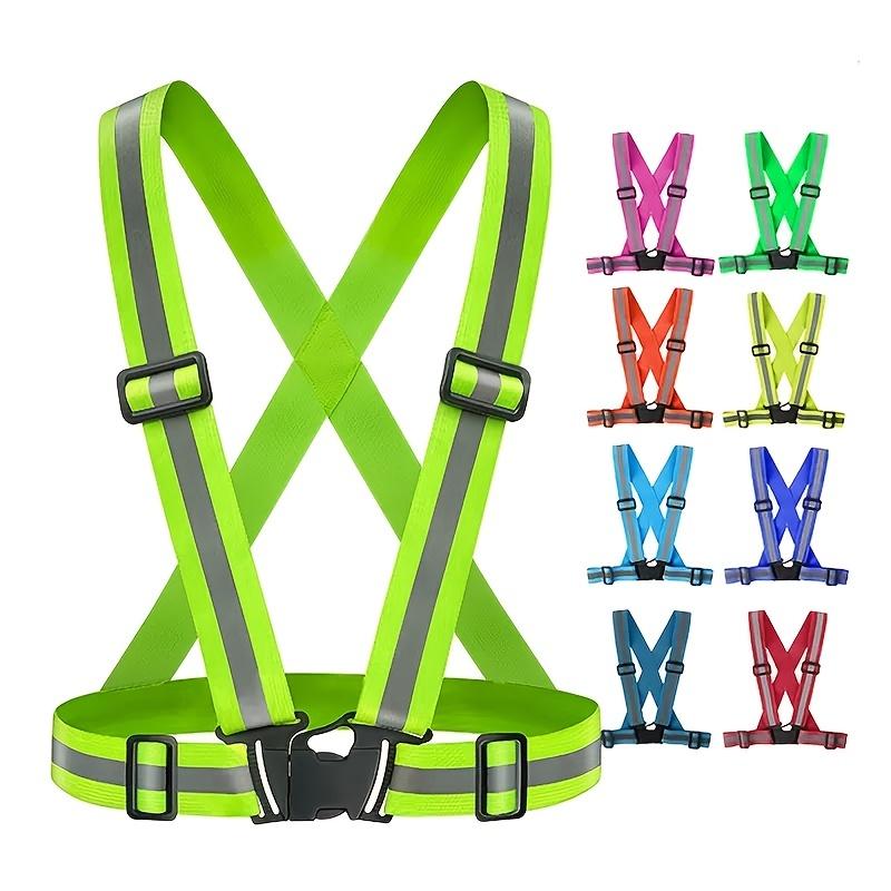 Running Visibility Gear - Colete de segurança refletor com faixa,