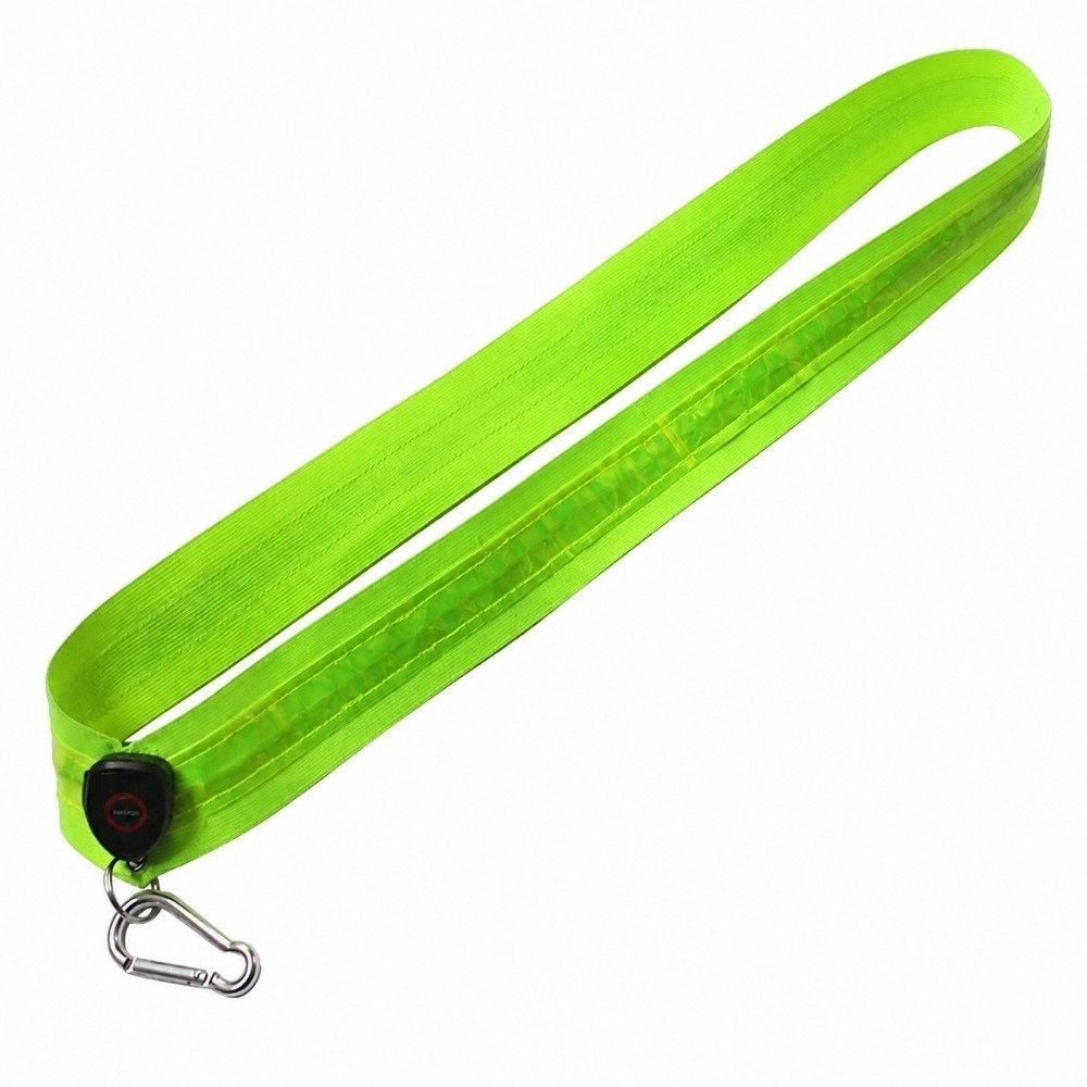 Running Visibility Gear - Cinto de corrida refletor recarregável por