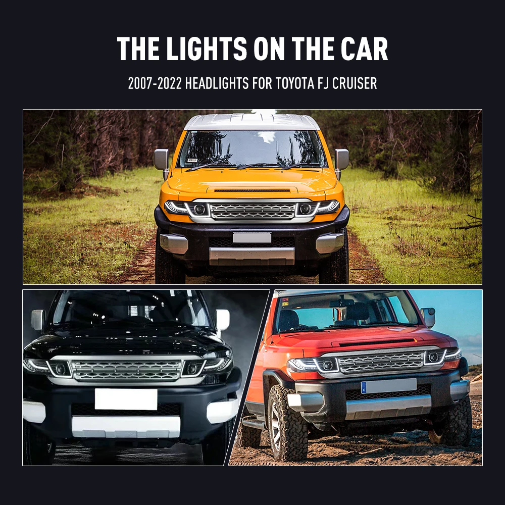 Running Headlamp - 2 pçs estilo do carro lâmpada
