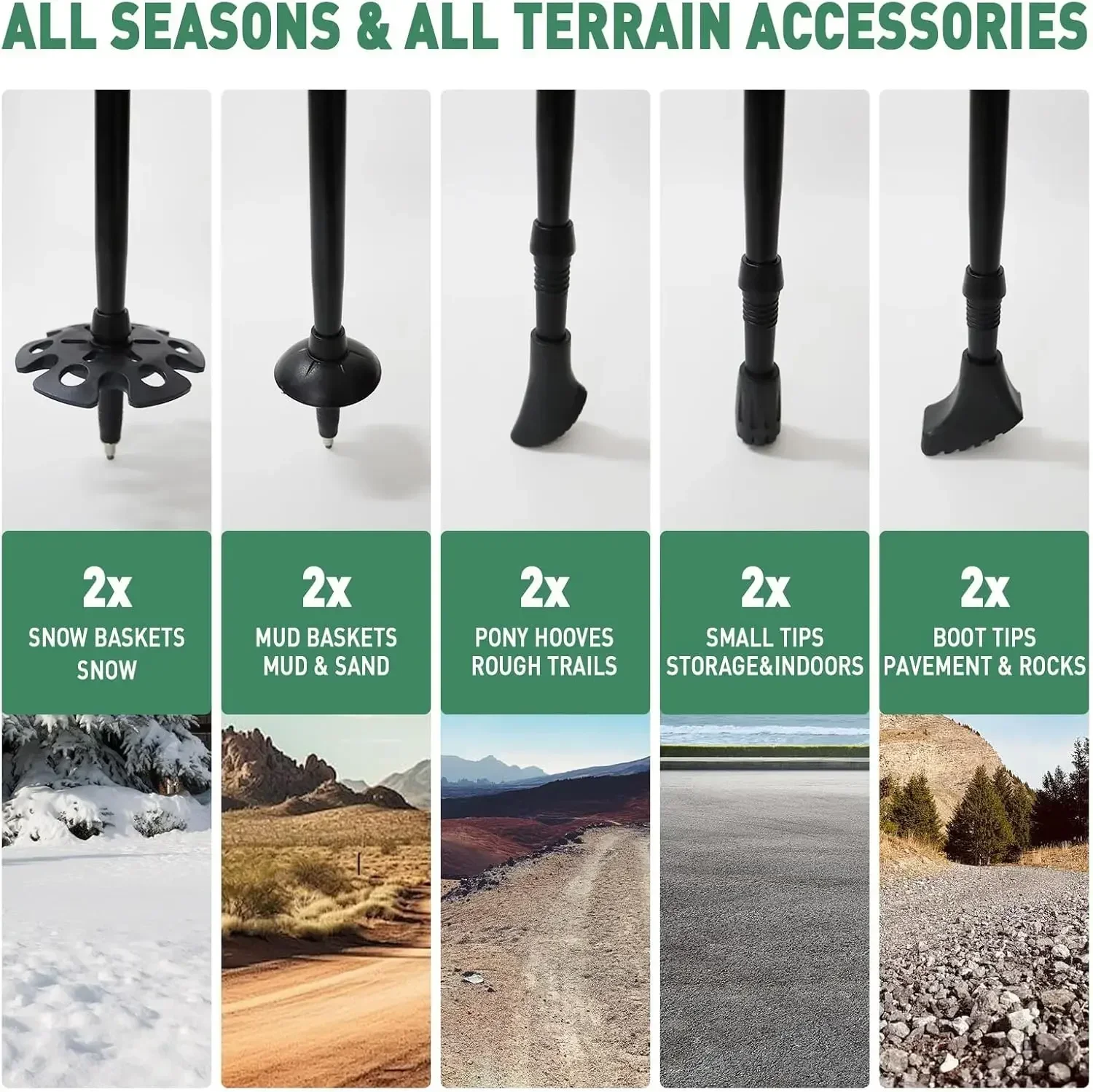 Conjunto de 2 Bastões de Trekk - Trekking Pole Carbon avaliação e preço