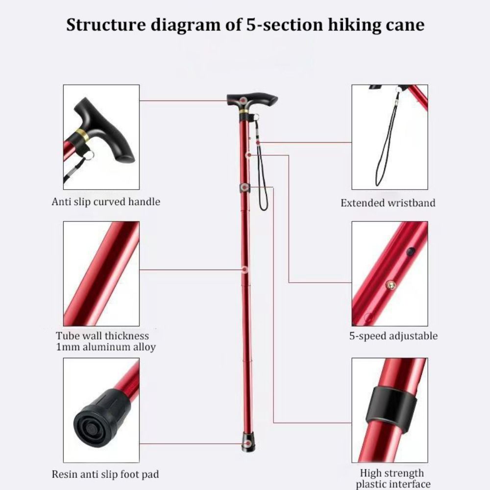 Bastão de trekking telescópico - Trekking Pole Carbon avaliação e preço