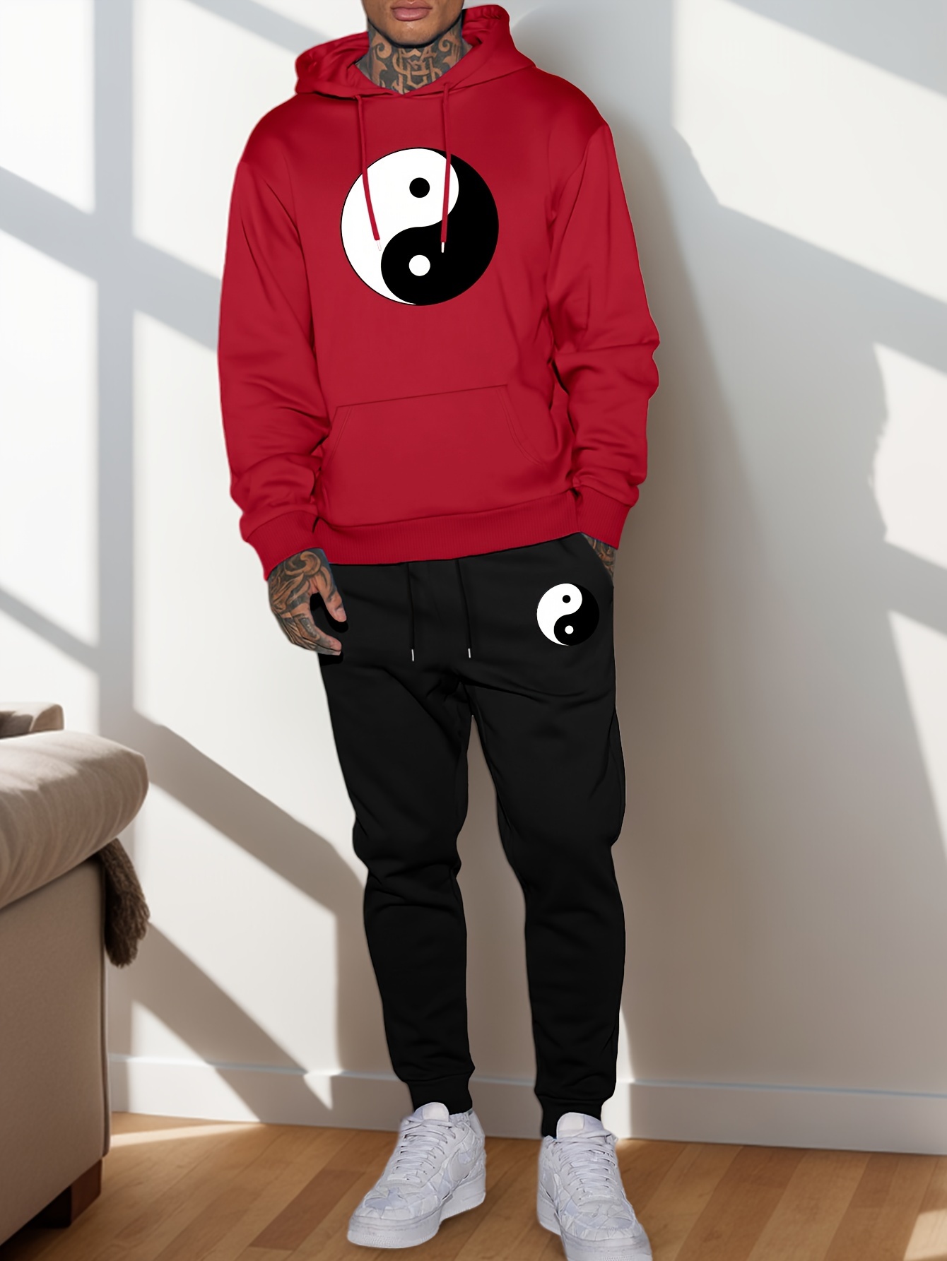 Conjunto de Moletom com Capuz  - Joggers Pants avaliação e preço