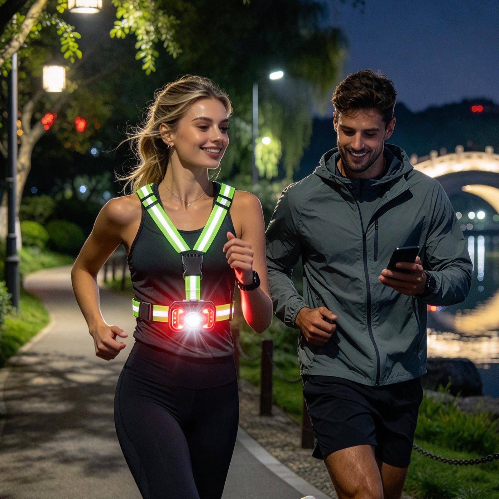 Colete refletor para corrida c - Running Visibility Gear avaliação e preço