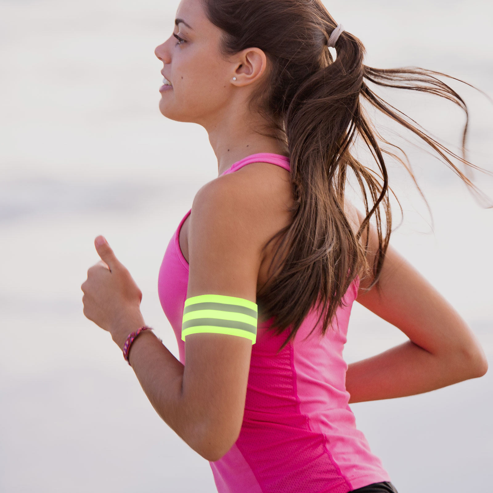 10 unidades de braçadeiras ref - Running Visibility Gear avaliação e preço