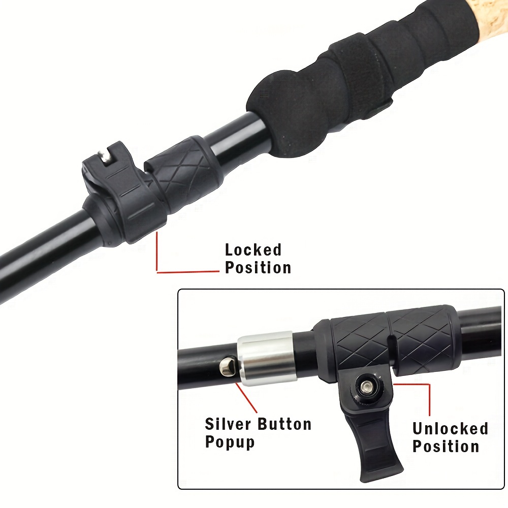 Bastões de caminhada de trekki - Trekking Pole Carbon avaliação e preço