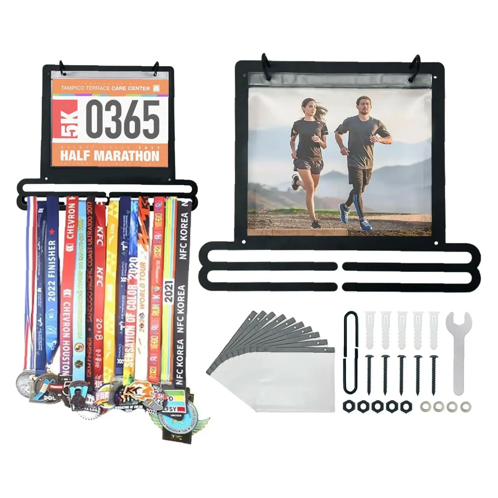 Suporte de parede para medalha - Race Bib avaliação e preço