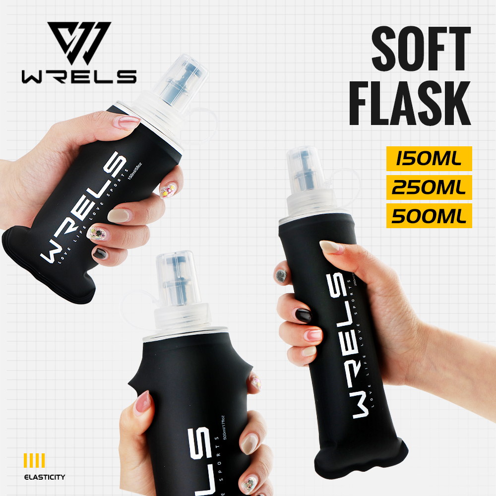 Garrafa Dobrável WRELS de TPU  - Hydration Vest avaliação e preço