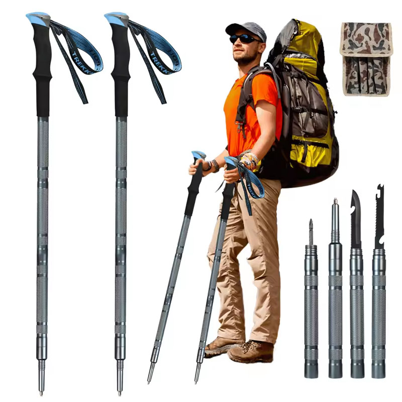 Bastão de trekking multifuncio - Trekking Pole Carbon avaliação e preço